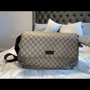 Gucci diaper bag